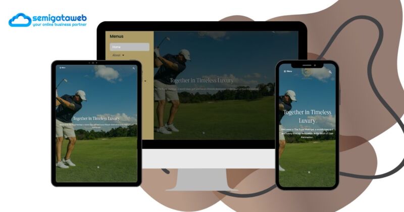 Website Company Profile - Royal Mahligai