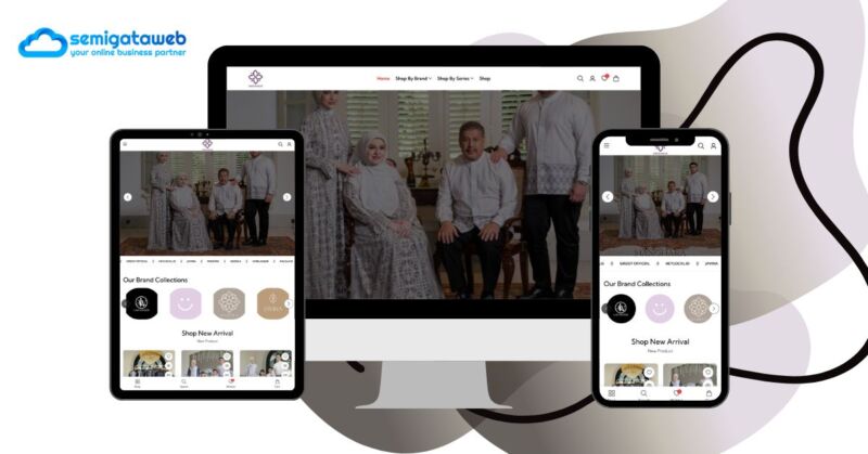 Website Toko Online - Shintiawear